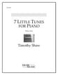 Seven Little Tunes for Piano piano sheet music cover